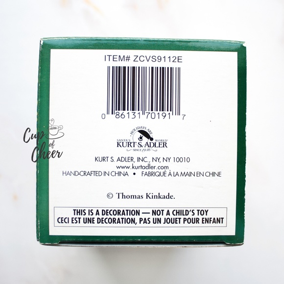 ✨2/$20 🎄Thomas Kinkade Painter of Light Ornament - Picture 4 of 5